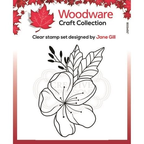Woodware Singles Mini Floral Wonder Clear Stamp (JGM008) Woodware Singles Mini Floral Wonder Clear Stamp (JGM008)