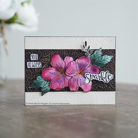 Woodware Singles Mini Floral Wonder Clear Stamp (JGM008) Woodware Singles Mini Floral Wonder Clear Stamp (JGM008)