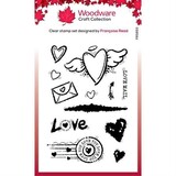 Woodware Love Mail Clear Stamp (FRS893)