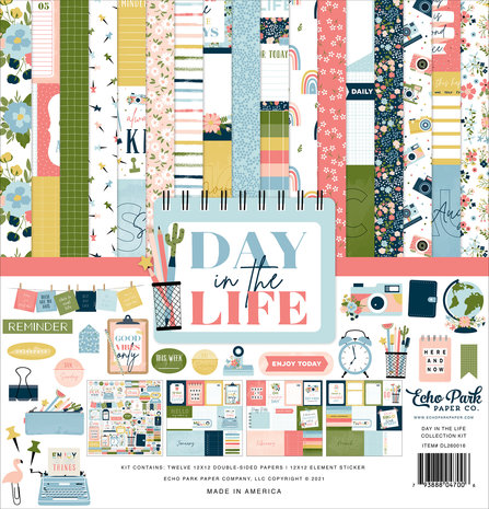 Echo Park Day In The Life 12x12 Inch Collection Kit (DL260016)