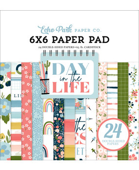 Echo Park Day In The Life 6x6 Inch Paper Pad (DL260023)
