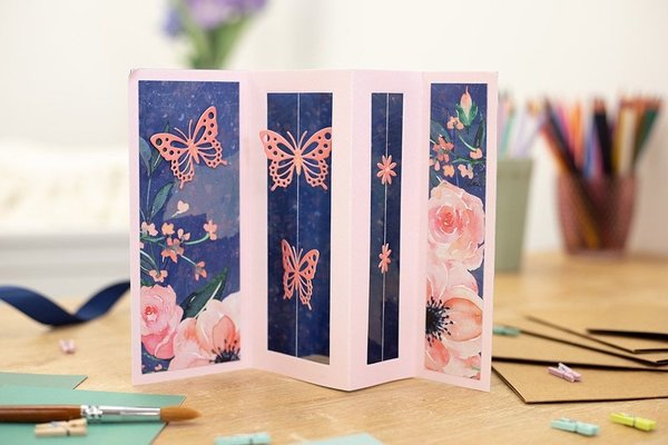Crafter's Companion Blush & Blue Florals 12x12 Inch Paper Pad (CC-PAD12-BLBL) Crafter's Companion Blush & Blue Florals 12x12 Inch Paper Pad (CC-PAD12-BLBL)
