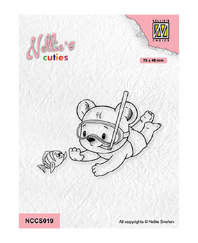 Nellie Snellen Clear Stamp Hi Buddy (NCCS019) Nellie Snellen Clear Stamp Hi Buddy (NCCS019)