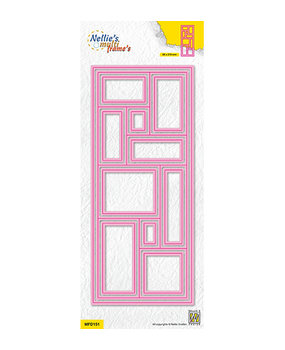 Nellie Snellen Snijmal Slimline Quilt 1 (MFD151)