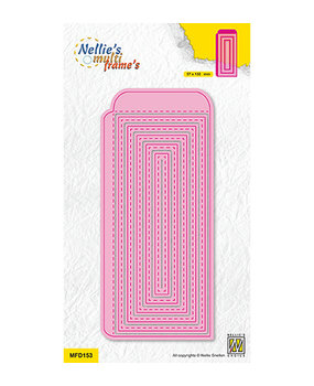 Nellie Snellen Snijmal Slimline Envelope with Cards (MFD153)