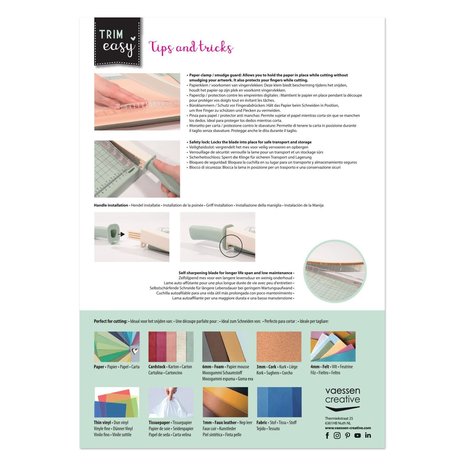 Vaessen Creative Guillotine voor 12x12 Inch Papier (2137-074)