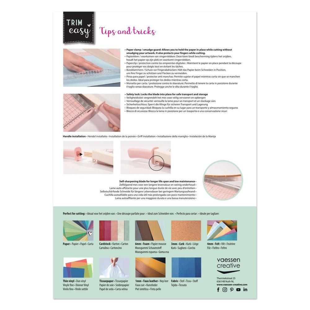 Vaessen Creative Guillotine voor 12x12 Inch Papier (2137-073)