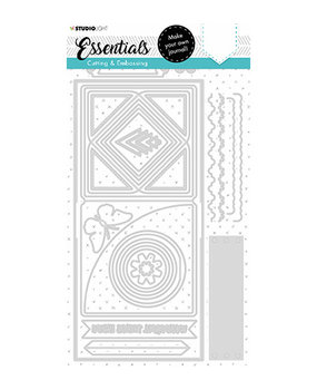 Studio Light Essentials Snijmal Slimline Square Journal (SL-ES-CD100) Studio Light Essentials Snijmal Slimline Square Journal (SL-ES-CD100)