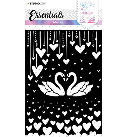 Studio Light Essentials Lovely Swans A5 Masking Stencil (SL-ES-MASK61) Studio Light Essentials Lovely Swans A5 Masking Stencil (SL-ES-MASK61)