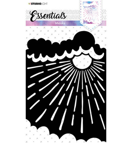 Studio Light Essentials Sunny Skies A5 Masking Stencil (SL-ES-MASK62) Studio Light Essentials Sunny Skies A5 Masking Stencil (SL-ES-MASK62)