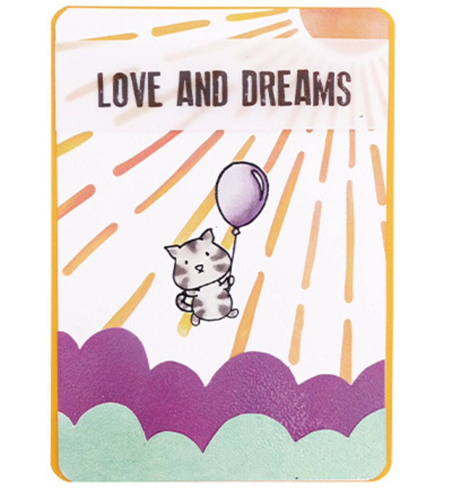 Studio Light Essentials Sunny Skies A5 Masking Stencil (SL-ES-MASK62) Studio Light Essentials Sunny Skies A5 Masking Stencil (SL-ES-MASK62)