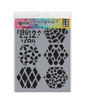 Ranger Dylusions Large Stencil Quilt N More (DYS78043) Ranger Dylusions Large Stencil Quilt N More (DYS78043)