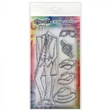 Ranger Dylusions Couture A Day at the Races Clear Stamps (DYB78326)