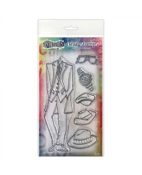 Ranger Dylusions Couture A Day at the Races Clear Stamps (DYB78326)