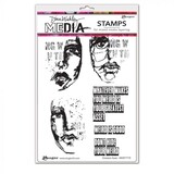 Dina Wakley MEdia Greatest Asset Cling Stamps (MDR77770)