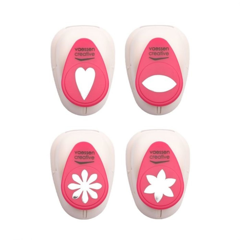 Vaessen Creative Figuurpons Set medium 4 stuks (2137-075) Vaessen Creative Figuurpons Set medium 4 stuks (2137-075)