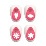 Vaessen Creative Figuurpons Set medium 4 stuks (2137-075)