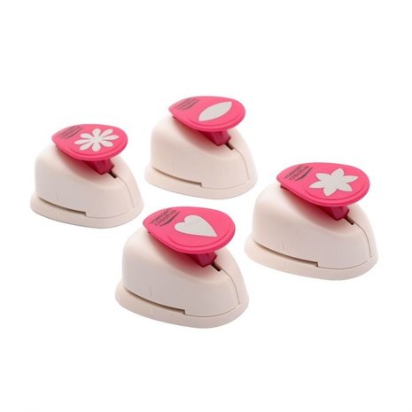 Vaessen Creative Figuurpons Set medium 4 stuks (2137-075) Vaessen Creative Figuurpons Set medium 4 stuks (2137-075)