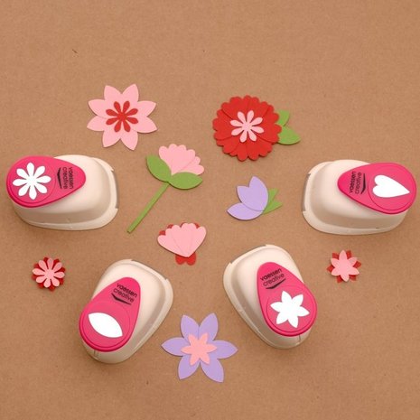 Vaessen Creative Figuurpons Set medium 4 stuks (2137-075) Vaessen Creative Figuurpons Set medium 4 stuks (2137-075)