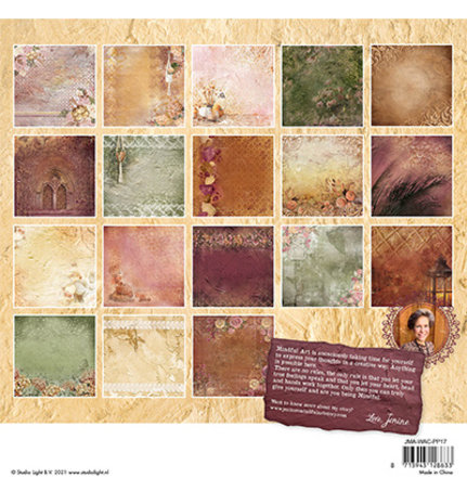 Studio Light Warm & Cozy 8x8 Inch Paper Pad (JMA-WAC-PP17) Studio Light Warm & Cozy 8x8 Inch Paper Pad (JMA-WAC-PP17)