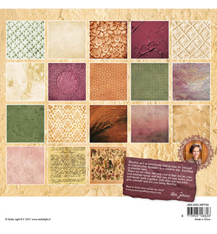 Studio Light Warm & Cozy Backgrounds 8x8 Inch Paper Pad (JMA-WAC-MPP09) Studio Light Warm & Cozy Backgrounds 8x8 Inch Paper Pad (JMA-WAC-MPP09)