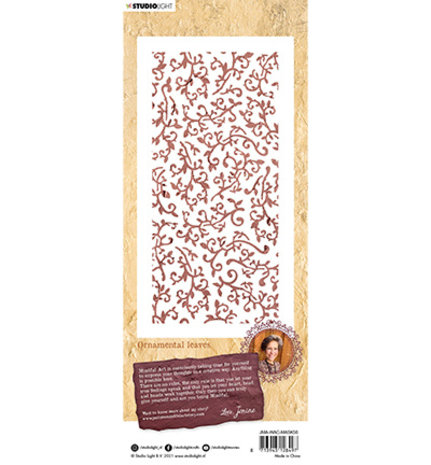 Studio Light Warm & Cozy Ornamental Leaves Masking Stencil (JMA-WAC-MASK56) Studio Light Warm & Cozy Ornamental Leaves Masking Stencil (JMA-WAC-MASK56)