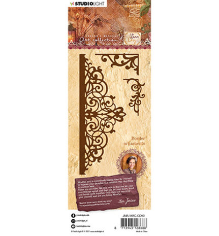 Studio Light Warm & Cozy Snijmal Slimline Border Ornaments (JMA-WAC-CD90) Studio Light Warm & Cozy Snijmal Slimline Border Ornaments (JMA-WAC-CD90)