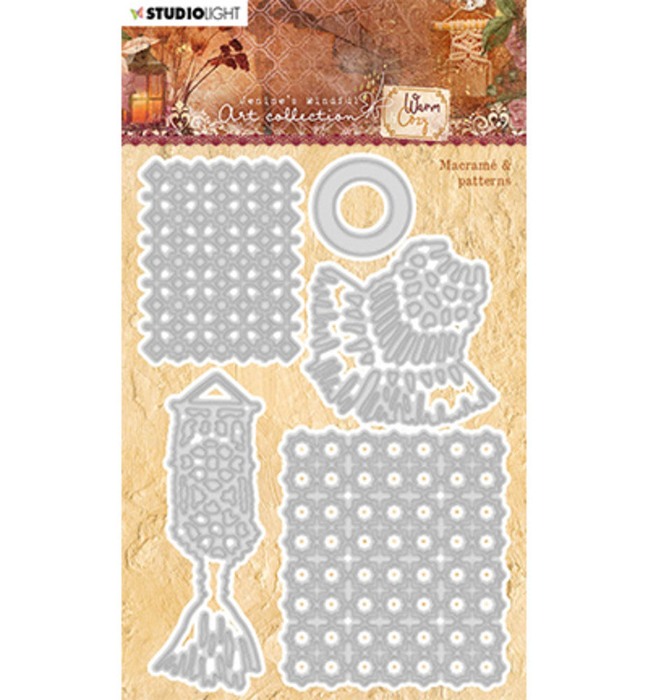 Studio Light Warm & Cozy Snijmal Macramé & Patterns (JMA-WAC-CD91) Studio Light Warm & Cozy Snijmal Macramé & Patterns (JMA-WAC-CD91)