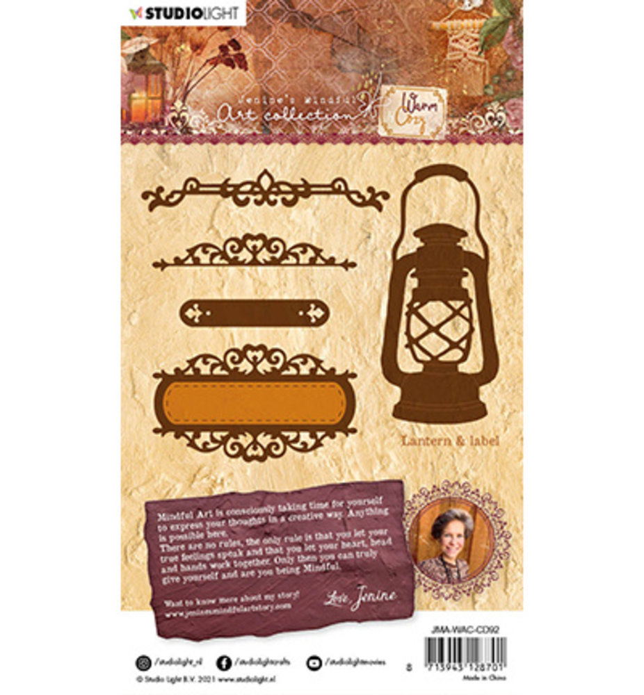 Studio Light Warm & Cozy Snijmal Lantern & Label (JMA-WAC-CD92) Studio Light Warm & Cozy Snijmal Lantern & Label (JMA-WAC-CD92)