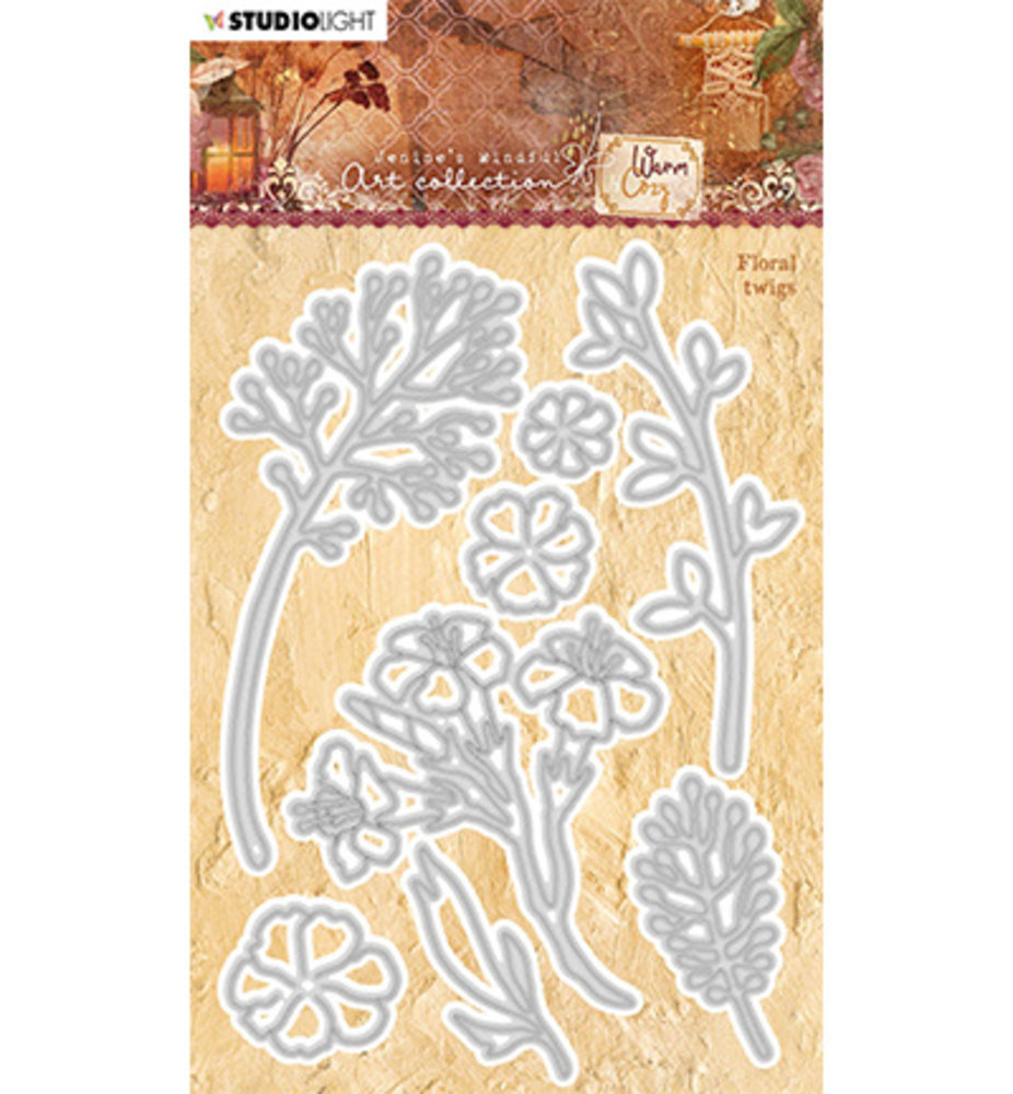 Studio Light Warm & Cozy Snijmal Floral Twigs (JMA-WAC-CD93) Studio Light Warm & Cozy Snijmal Floral Twigs (JMA-WAC-CD93)