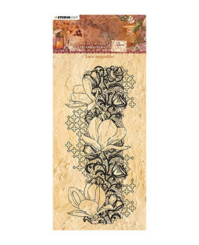 Studio Light Warm & Cozy Lace Magnolias Clear Stamp (JMA-WAC-STAMP107)* Studio Light Warm & Cozy Lace Magnolias Clear Stamp (JMA-WAC-STAMP107)*