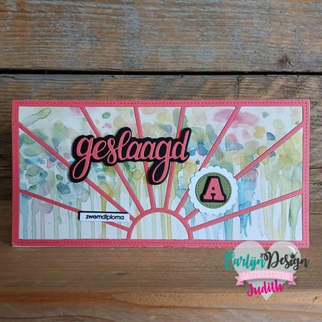 Carlijn Design Snijmal Slimline Kaart 7 + Envelop (CDSN-0136) Carlijn Design Snijmal Slimline Kaart 7 + Envelop (CDSN-0136)