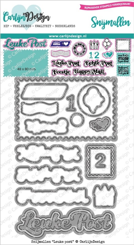 Carlijn Design Snijmal Leuke Post (CDSN-0137) Carlijn Design Snijmal Leuke Post (CDSN-0137)