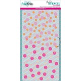 Carlijn Design Stencil Slimline Polkadots (CDSC-0017)