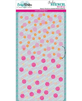 Carlijn Design Stencil Slimline Polkadots (CDSC-0017)