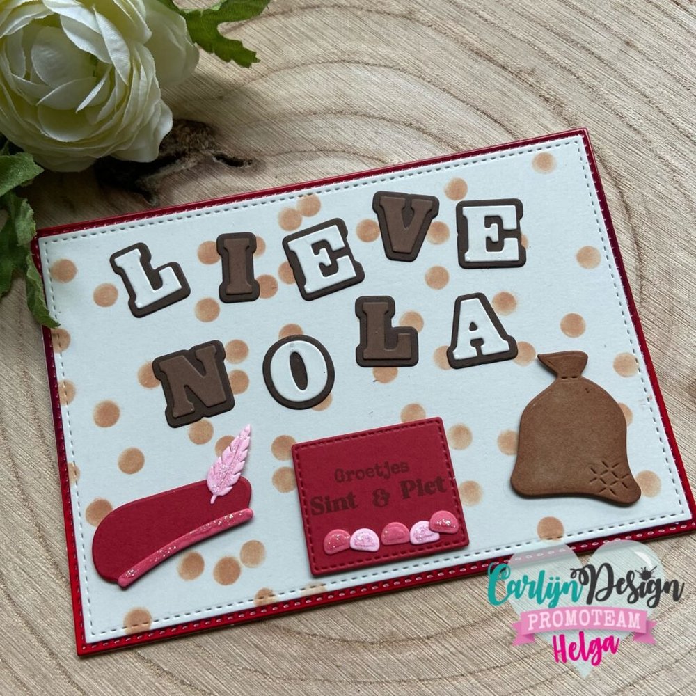 Carlijn Design Stencil Slimline Polkadots (CDSC-0017)