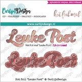 Carlijn Design Hot Foil Leuke Post (CDHF-0016)