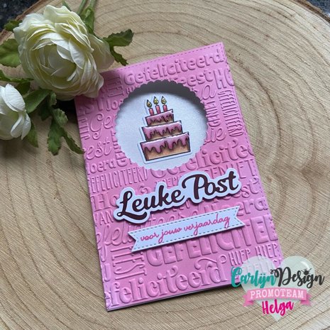 Carlijn Design Hot Foil Leuke Post (CDHF-0016)