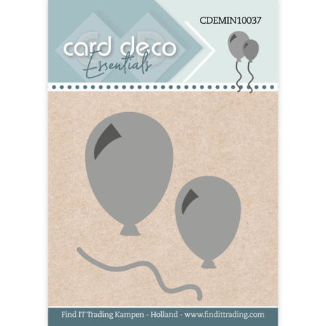 Card Deco Mini Snijmal Balloons (CDEMIN10037)
