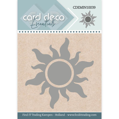 Card Deco Mini Snijmal Sun (CDEMIN10039)