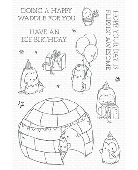 My Favorite Things Happy Waddle Clear Stamps (RAM-023) My Favorite Things Happy Waddle Clear Stamps (RAM-023)