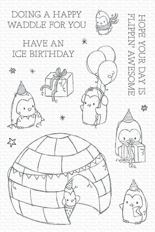 My Favorite Things Happy Waddle Clear Stamps (RAM-023) My Favorite Things Happy Waddle Clear Stamps (RAM-023)
