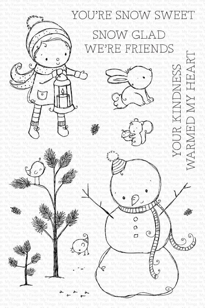 My Favorite Things Snow Sweet Clear Stamps (RAM-025)