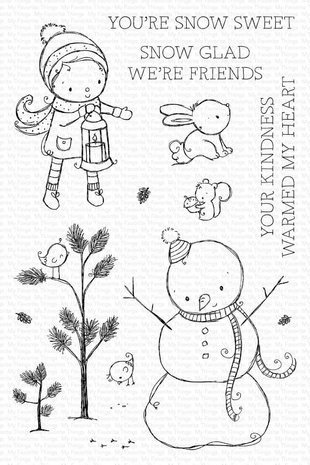 My Favorite Things Snow Sweet Clear Stamps (RAM-025)