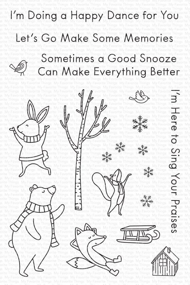 My Favorite Things Winter Wonder Clear Stamps (CS-621) My Favorite Things Winter Wonder Clear Stamps (CS-621)