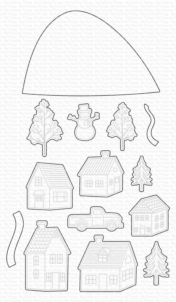 My Favorite Things Die-namics Cozy Winter Wishes (MFT-2102) My Favorite Things Die-namics Cozy Winter Wishes (MFT-2102)