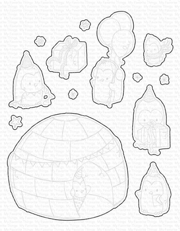 My Favorite Things Die-namics Happy Waddle (MFT-2133)