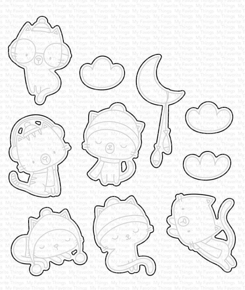 My Favorite Things Die-namics Cool Cats (MFT-2138) My Favorite Things Die-namics Cool Cats (MFT-2138)