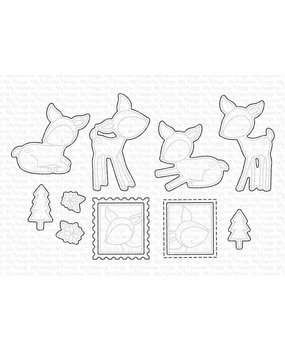 My Favorite Things Die-namics Deer, Sweet Friend (MFT-2139) My Favorite Things Die-namics Deer, Sweet Friend (MFT-2139)