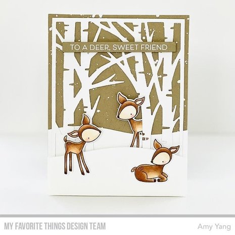My Favorite Things Die-namics Deer, Sweet Friend (MFT-2139) My Favorite Things Die-namics Deer, Sweet Friend (MFT-2139)